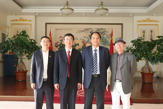 中國汽車工業協會副秘書長葉盛基到訪ku娛樂真人體育平臺下載